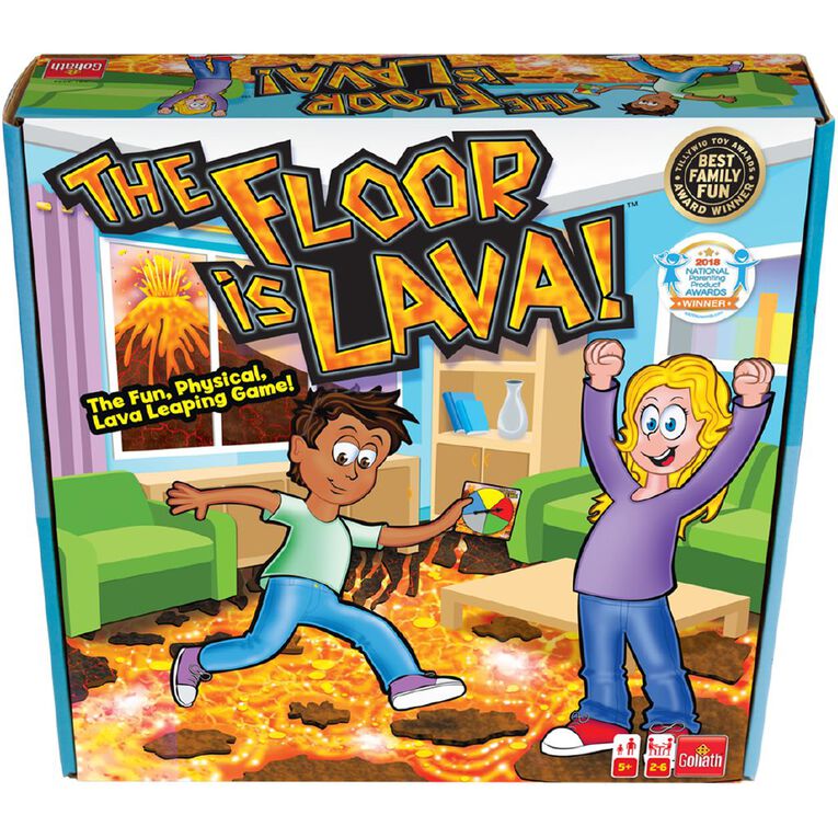 The Floor Is Lava Boardgame